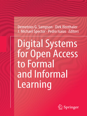 cover image of Digital Systems for Open Access to Formal and Informal Learning